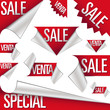 Sale and venta stickers, corner tabs, ribbons, and labels Sale and venta stickers, corner tabs, ribbons, and labels