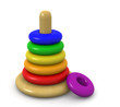 Wooden Stacking Rings