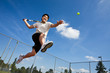 Photo: Asian tennis player Asian tennis player