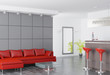 Modern interior of a drawing room