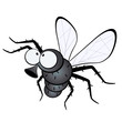 fliege cartoon vektor