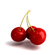 Three cherries