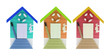 Miniature Beach Houses