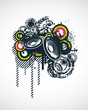 Music Design Elements Vector Illustration Music Design Elements Vector Illustration