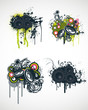 Music Design Elements Vector Illustration Music Design Elements Vector Illustration
