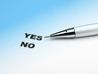 Yes or no
