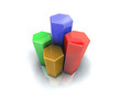 Sondage hexagone couleurs