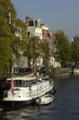 Hollande, Amsterdam, maison ancienne dans le centre