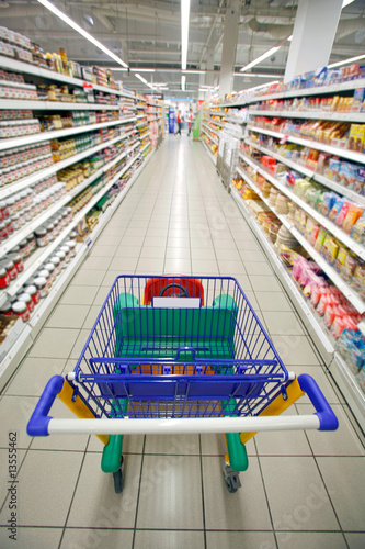 Foto: supermarket perspective supermarket perspective