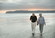 Senior Couple on the Beach