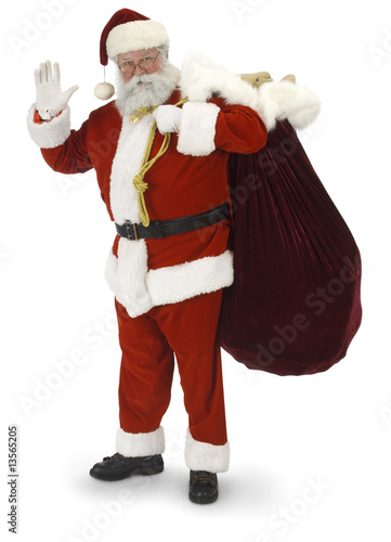Foto: Santa Waving Santa Waving