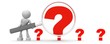 persons keeps lens to enlarge question