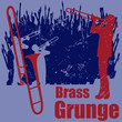 Brass Grunge Background Brass Grunge Background