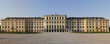 Panoramaaufnahme vom Schloss Schönbrunn
