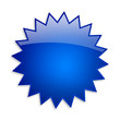 Blauer Aqua Stern