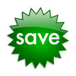 Aqua Stern grün save