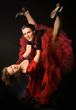 Swing dancers Swing dancers