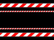 LAVORI IN CORSO - SEGNALETICA BIANCO E ROSSO