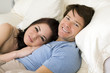 Couple in bed