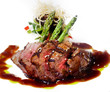 Gourmet fillet mignon steak - with added contrast