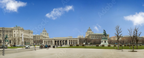 Photo: Hofburg Heldenplatz Pan Hofburg Heldenplatz Pan