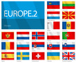 Waving Flags of European Countries - Part 2