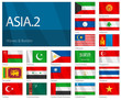 Waving Flags of Asian Countries - Part 2. “Waves and Borders” Waving Flags of Asian Countries - Part 2. “Waves and Borders”