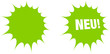 Neu!, Störer, Angebot, Button, Illustration 5