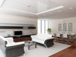 Modern interior of a room