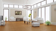 Modern interior of a room