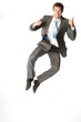 businessman jump