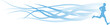 Run like the wind with blue flame designs trailing behind