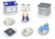 Collection of batteries