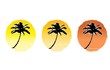 palm tree three
