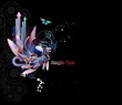 composicion abstracta en vector