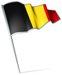 Flag pin - Belgium Flag pin - Belgium