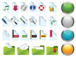 Set of internet icons.