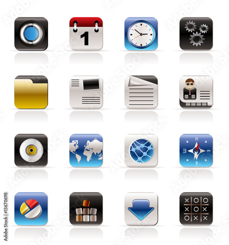 mobile icons images. Mobile Phone, Computer and