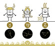 Zodiac signs - Earth