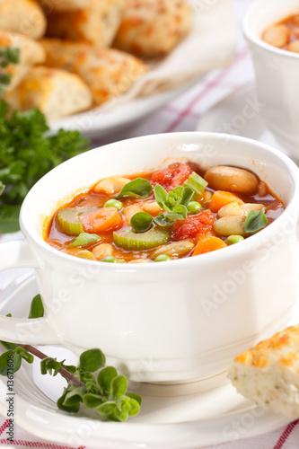 Minestrone soup