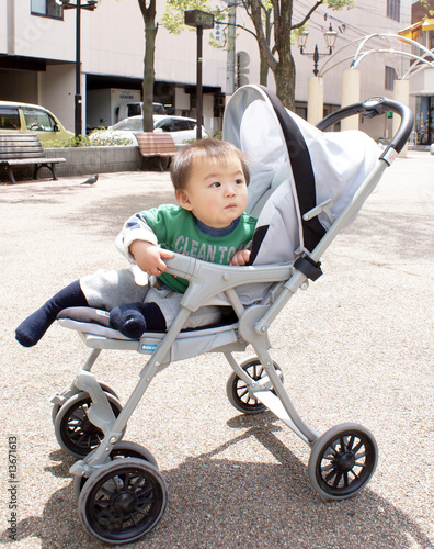 Photo: baby in a pushchair06 baby in a pushchair06