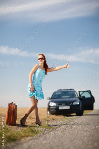 Photo: hitchhiking hitchhiking