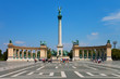 Heroes Square in Budapest, Hungary Heroes Square in Budapest, Hungary