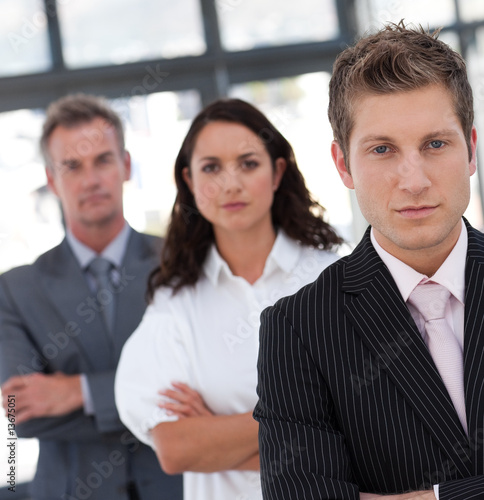 Photo: Serious Resolute and Confident Businessman Serious Resolute and Confident Businessman