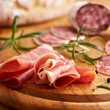 Italian ham and salami