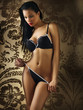 Photo: latina girl in sexy black underwear latina girl in sexy black underwear