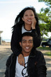 couple on motorcysle