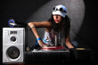 cool DJ in action