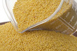 Millet in a plate