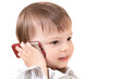 baby with mobile phone
